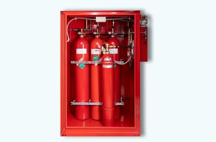 DCX Fire Suppression System - interior