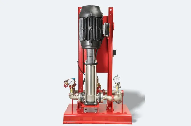 DuraQuench Pro centrifugal pump backside ski