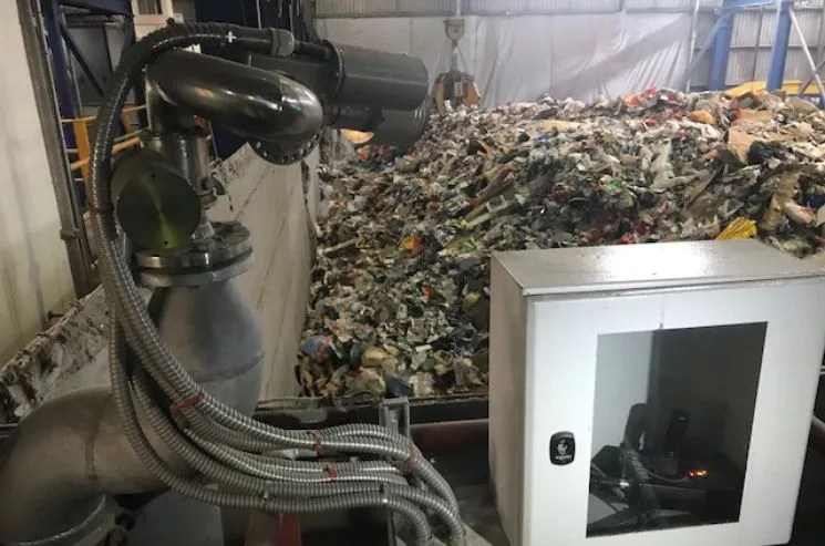 Fike Fire Monitors Waste Management Hazards
