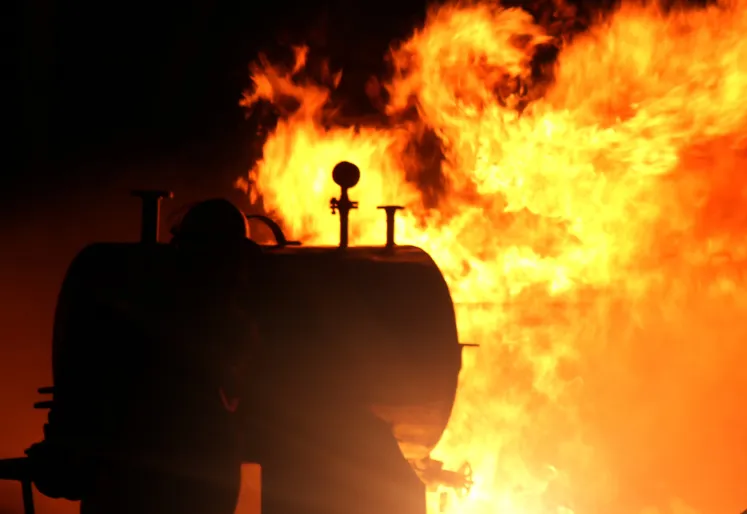 Non water treating fires