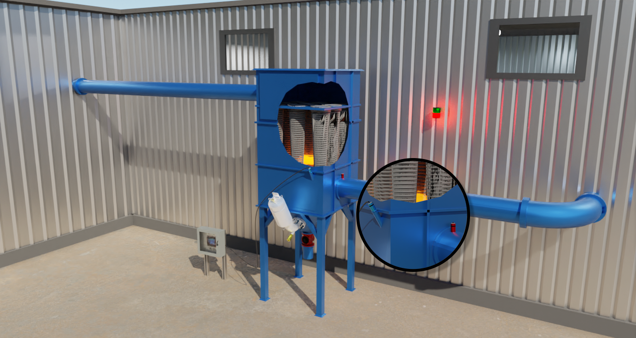 Explosion Suppression Systems for Combustible Dust Fike