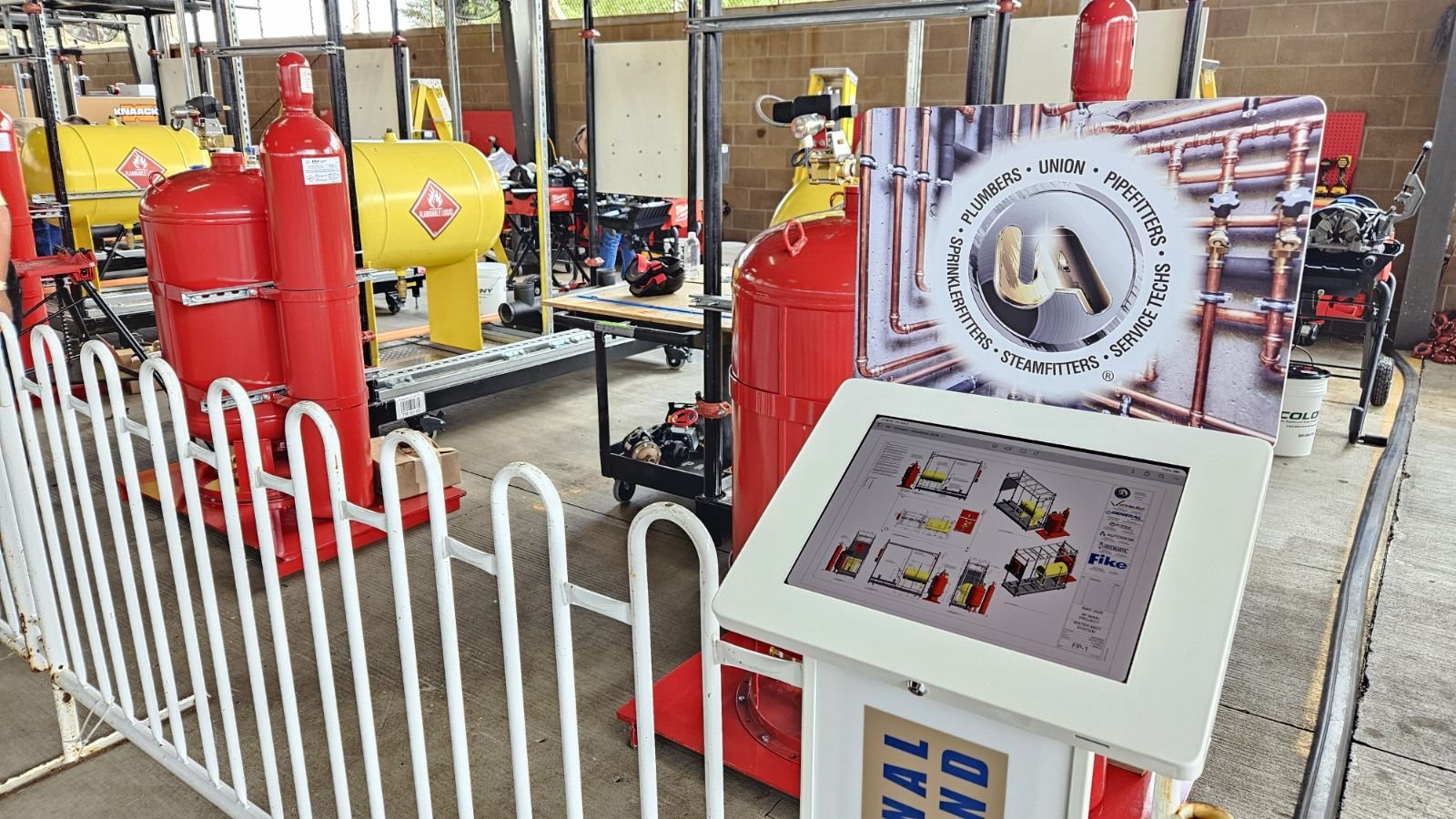 Union Pipefitters Association Competition - Fike Micromist Piping