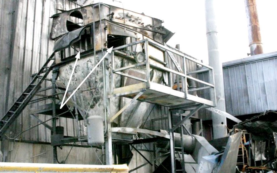 huntington-IN-aluminum-explosion_dust-collector-after-explosion