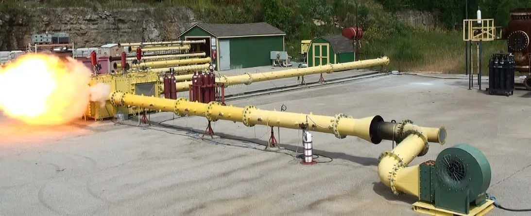 propagation tests active conveyance Fike Remote test site-2