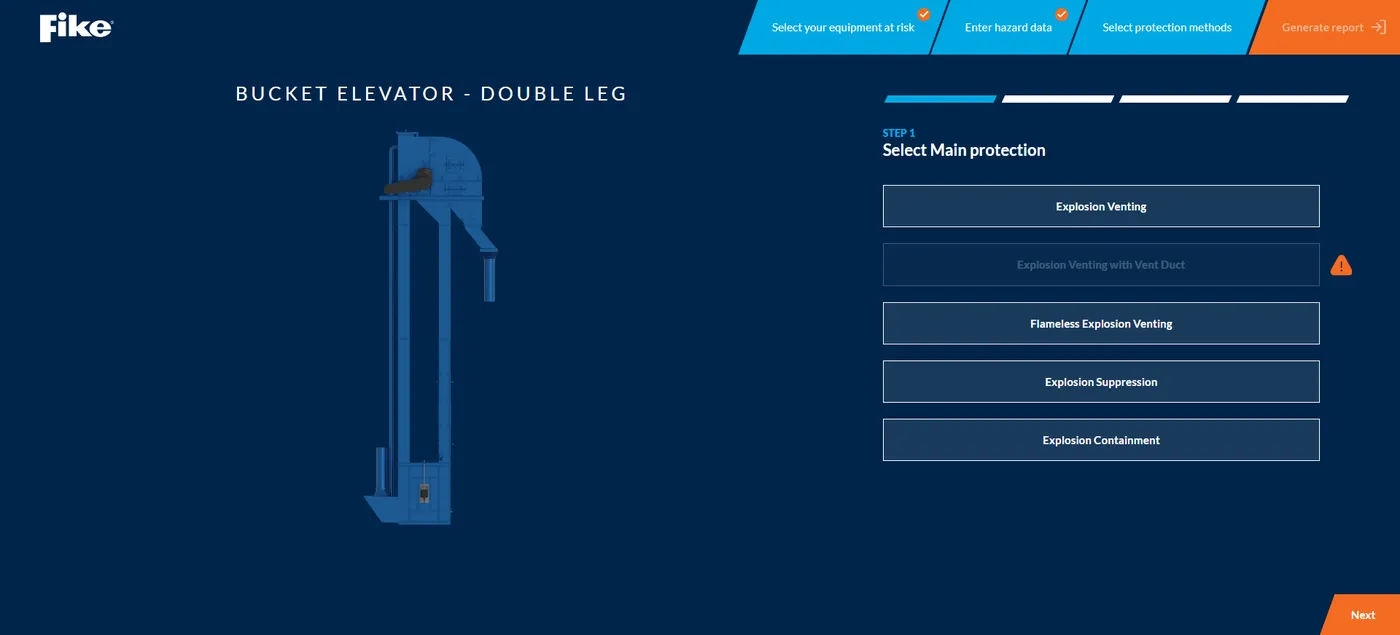 EPMT Bucket Elevator